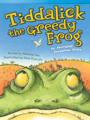cover image of Tiddalick, the Greedy Frog